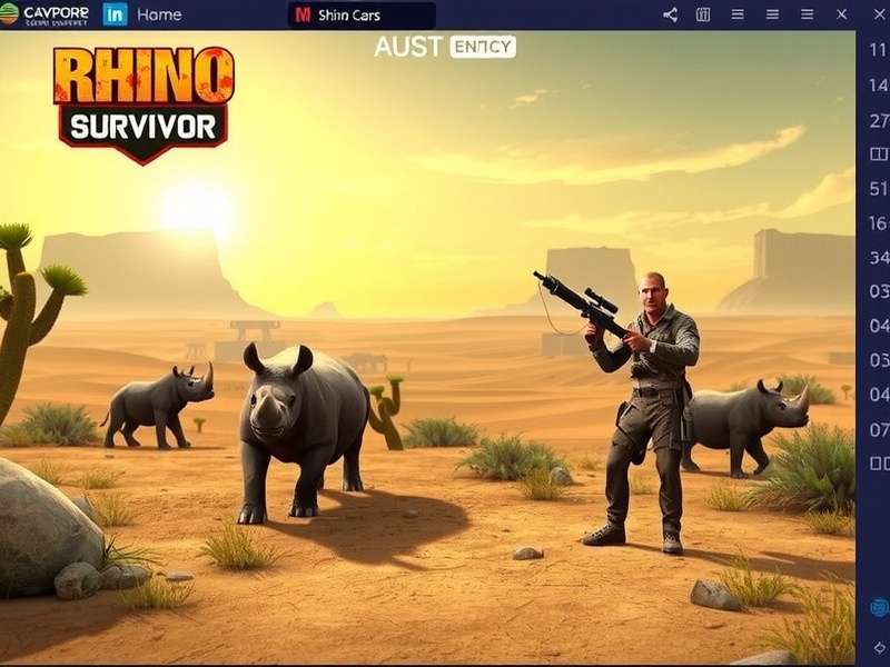 Rhino Desert Survivor Character Customization